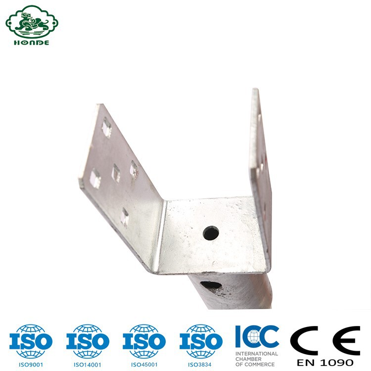 wooden house ground screw