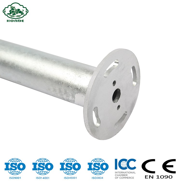 Galvanized Square Flange Connector