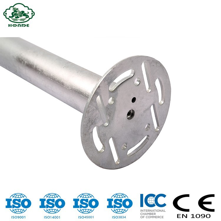 round ground screw flange